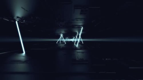 Arrière-plan de boucle lumineuse