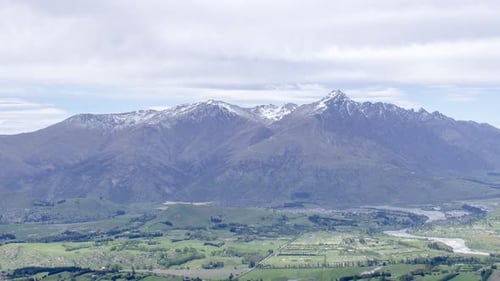 Timelapse Fantastic Views of Frankton area from above.