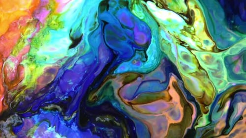 Fondo de textura de pintura sacra psicodélica