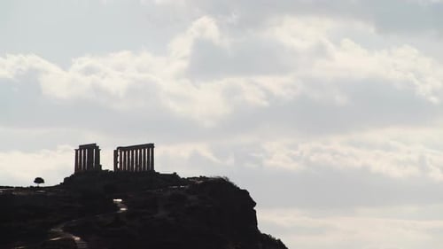 Temple grec de Poséidon, cap Sounio