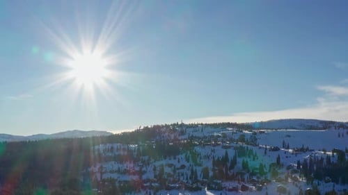 Mountains Aerial 4K