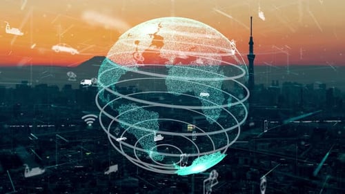Global connection and the internet network modernization in smart city