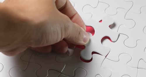 Completing the white puzzle