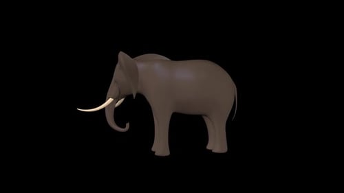 Elephant Toy Eat