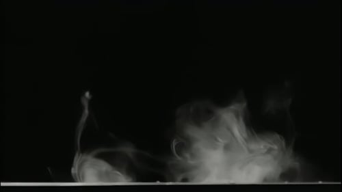 Realistic Rising Smoke Fog Transition Overlay Element