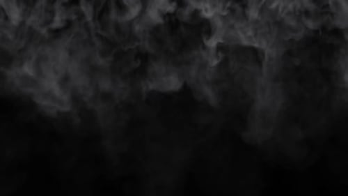 Dynamic White Smoke Rising Fog Transition Effect