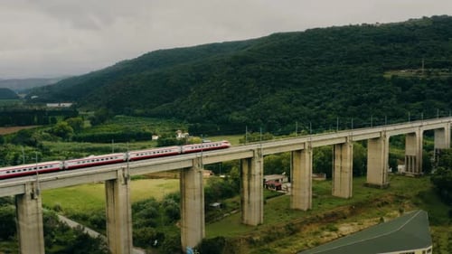 Suivi des trains sur le pont