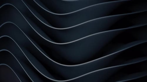 Modern Abstract Wavy Design Background Animation
