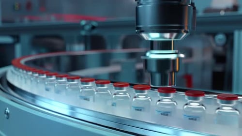 Massenproduktion von Coronavirus-Impfstoffen im Labor