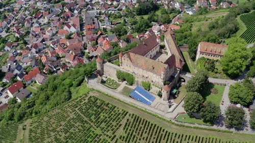 Château de Stettenfels, Untergruppenbach, Bade-Wurtemberg, Allemagne