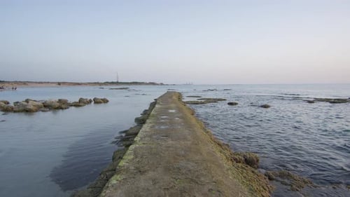 Pier and sea