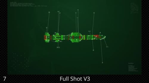 Military weapon analyze HUD