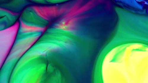 Color Explosion Abstract Vivid Art Painting Texture 410