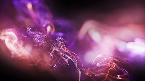 Fantasy Particles Background Loop 4K