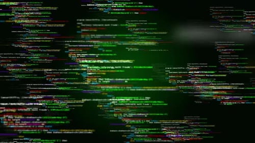 Código de segurança digital da Internet e segurança de rede. Acesso seguro à internet.