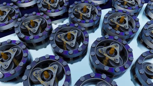 Gears Loop Background