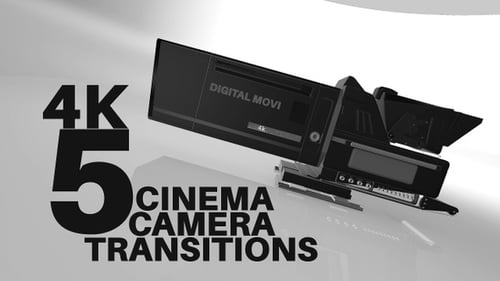 Transições de câmeras de cinema 4K