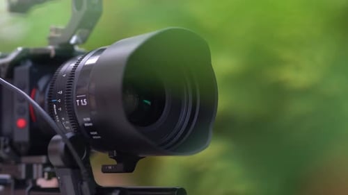 Professional Camera Lens and Motorized Focus Control