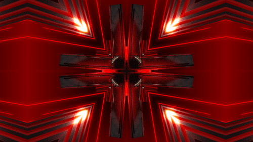 Roter Stroboskop