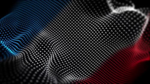 Geometric Particles Background