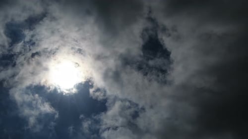 Dark Clouds Rolling Across the Sky