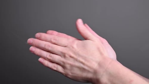 Applying Hand Sanitizer for Cleanliness and Hygiene