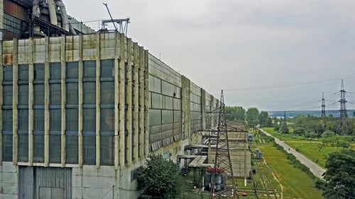 Power Plant Producing Heat