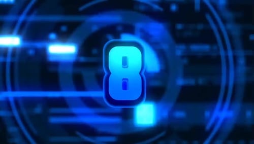 Digitaler Countdown
