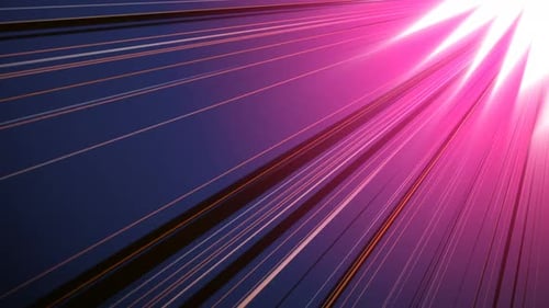 Digitally generated video of light 4k