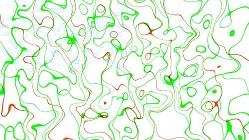 Fondo líquido de patrón transparente de línea abstracta