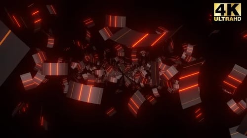 Neon Plate Tunnel Pack 4k