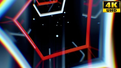 Geometric Tunnel Vj Loops V1