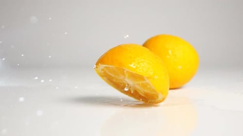 Orange Halves Drop Down
