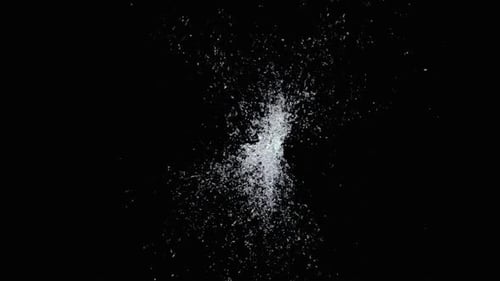 Realistic Water Splash Burst Element