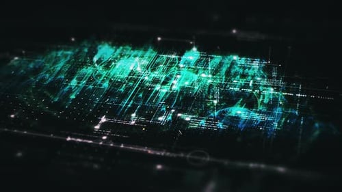 Advance Data Matrix Cyber Environment Display 01