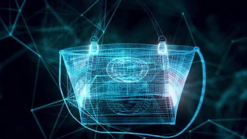 Handbag Hologram Close Up Hd