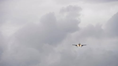 Passenger Airliner on Final Approach.