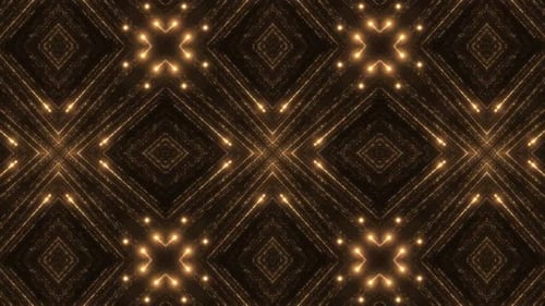 Abstract glowing light pattern