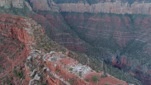 Majestic Grand Canyon Aerial View