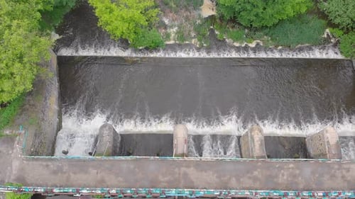 Flying Over The Dam