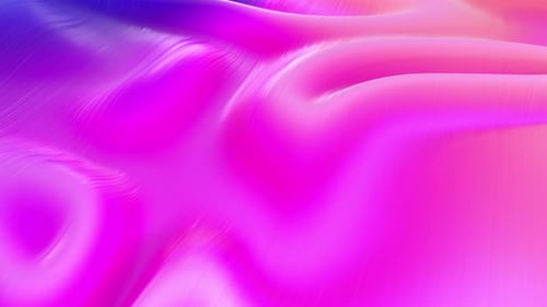 Pink Flowing Abstract Shape Background