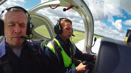 Student Pilot Takeoff Practice
