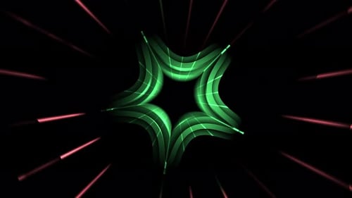 Stars tunnel vj loop