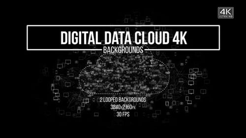 Digitale Daten-Cloud