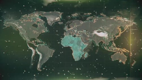 Global Digital Map Scan Technology Background