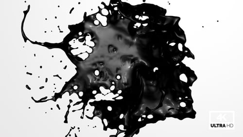 Black Ink Splash V2