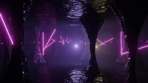 Underground Cave In Alien Planet 02 HD