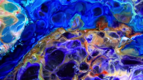 Color Explosion abstrakte Kunstmalerei