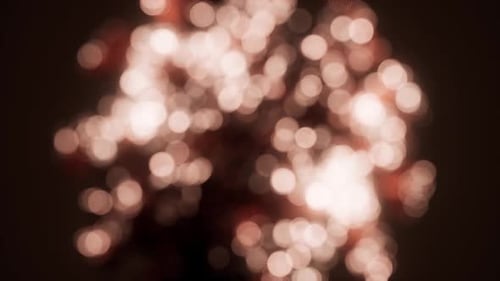 Abstract Background with Moving and Flicker Particles