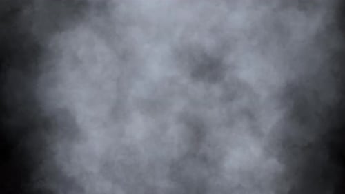 Dense Fog Smoke Rising Wide Loop